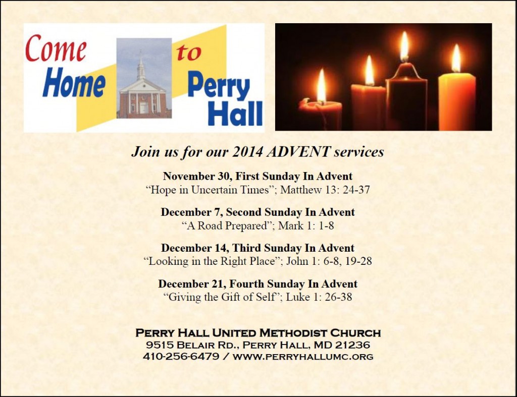 2014 Advent services